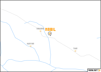 map of Mabil