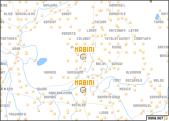 map of Mabini