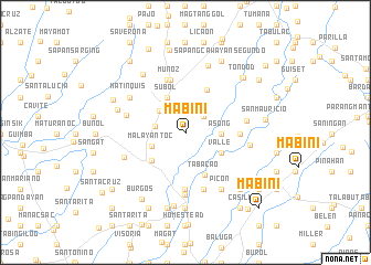 map of Mabini