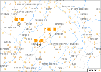 map of Mabini