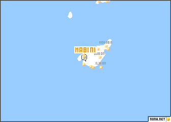 map of Mabini