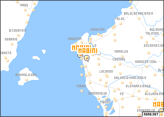 map of Mabini