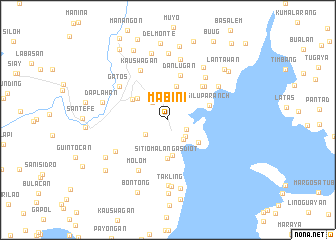 map of Mabini