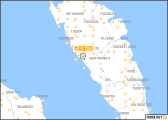 map of Mabini