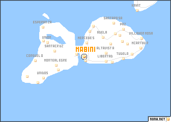 map of Mabini