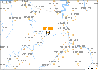 map of Mabini