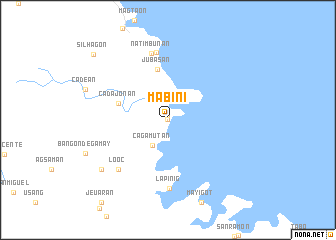 map of Mabini