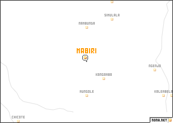 map of Mabiri