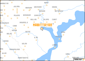 map of Mabittayon