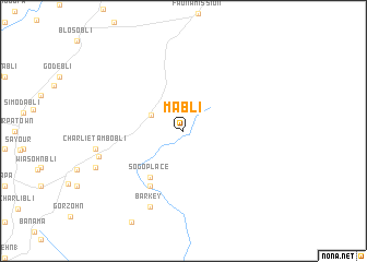 map of Mabli