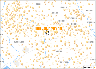 map of Mablola Pāyān