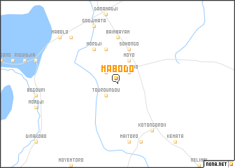 map of Mabodo