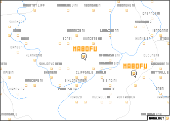 map of Mabofu