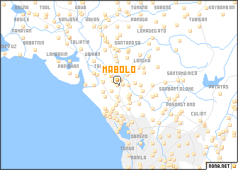 map of Mabolo