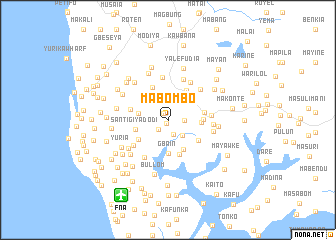 map of Mabombo