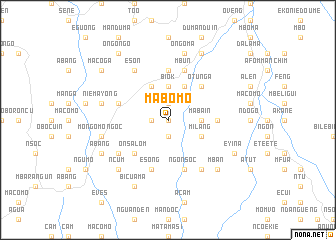 map of Mabomo