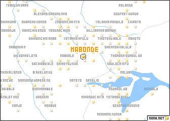 map of Mabonde