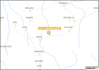 map of Mabongondo