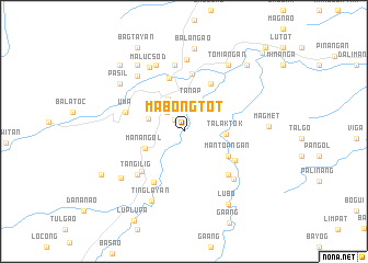 map of Mabongtot