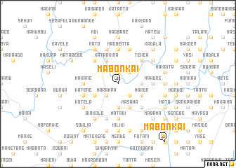 map of Mabonkai