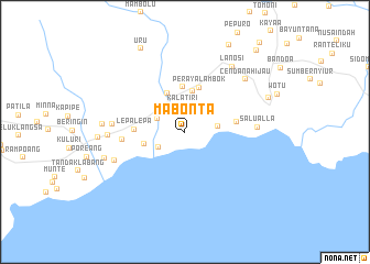 map of Mabonta