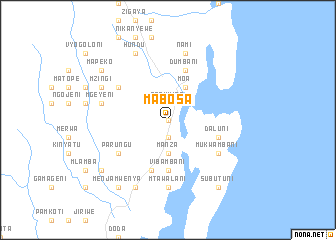 map of Mabosa