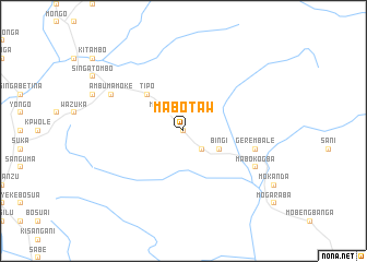 map of Mabo-Taw