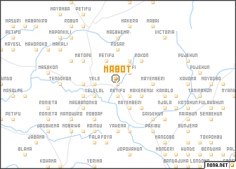 map of Mabot