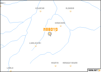 map of Maboyo