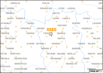 map of Mabo