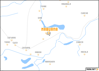 map of Mabuana