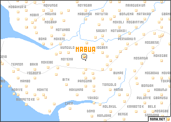 map of Mabua