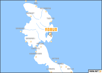 map of Mabua