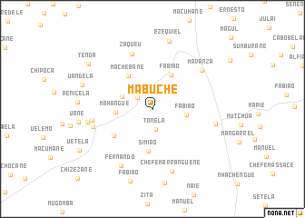 map of Mabuche