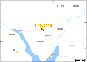 map of Mabugang