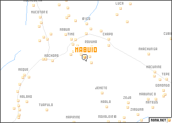 map of Mabuio