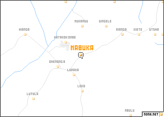 map of Mabuka