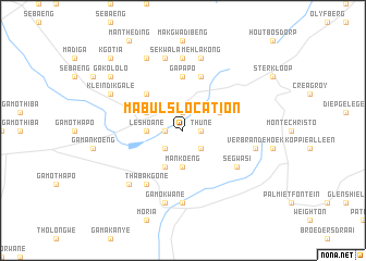 map of Mabulʼs Location