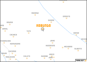 map of Mabunda