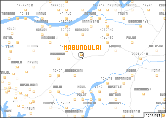 map of Mabundulai