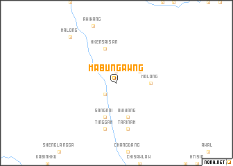 map of Mabungawng