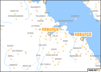 map of Mabunga