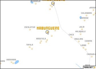 map of Mabunguere