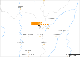 map of Mabungulu