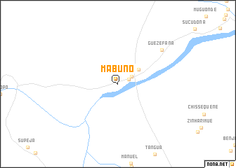 map of Mabuno