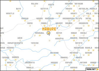 map of Mabure