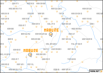 map of Mabure