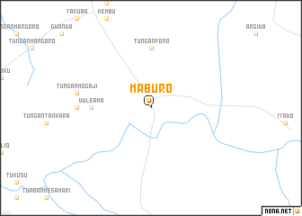 map of Maburo