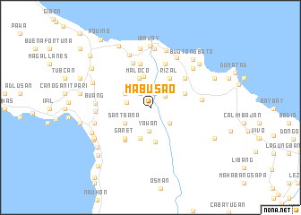 map of Mabusao