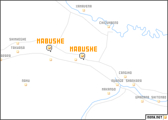 map of Mabushe